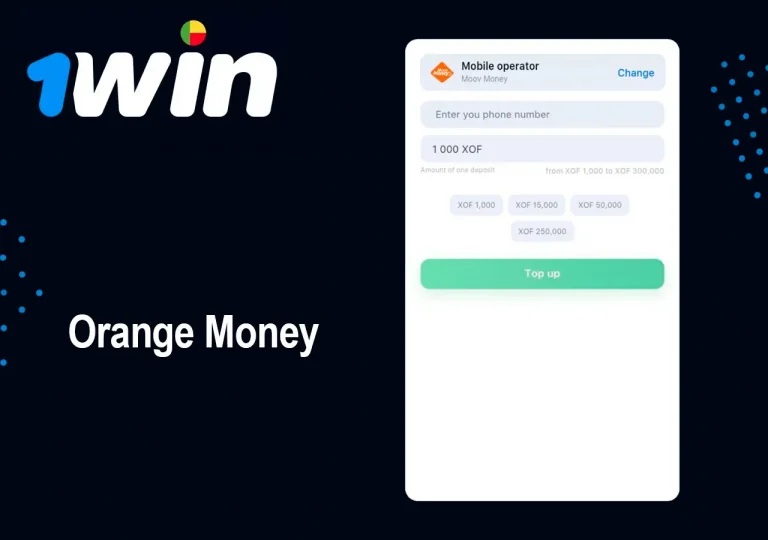 Comment Recharger Votre Compte 1Win Avec Orange Money